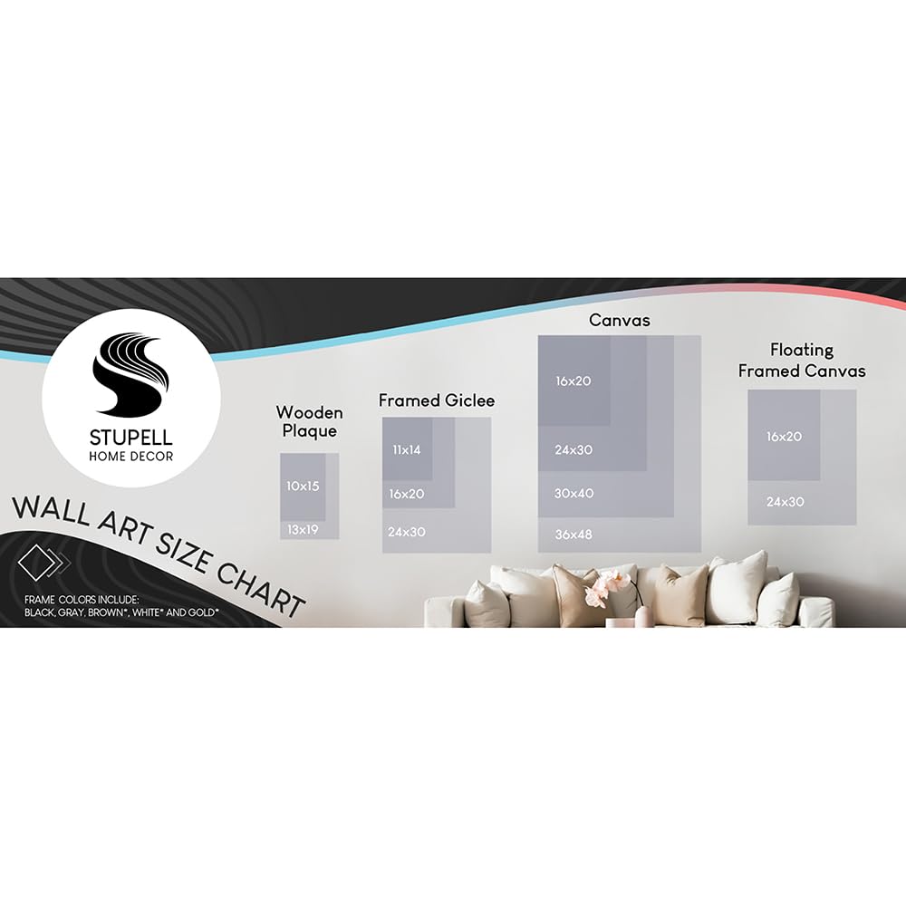 Stupell Industries 'Black and White Textured Wood Look Please Seat Yourself Script Typography', Canvas Art, 16 x 20 Inches, Easy to Hang and Sturdy, Made in USA, by Lil' Rue