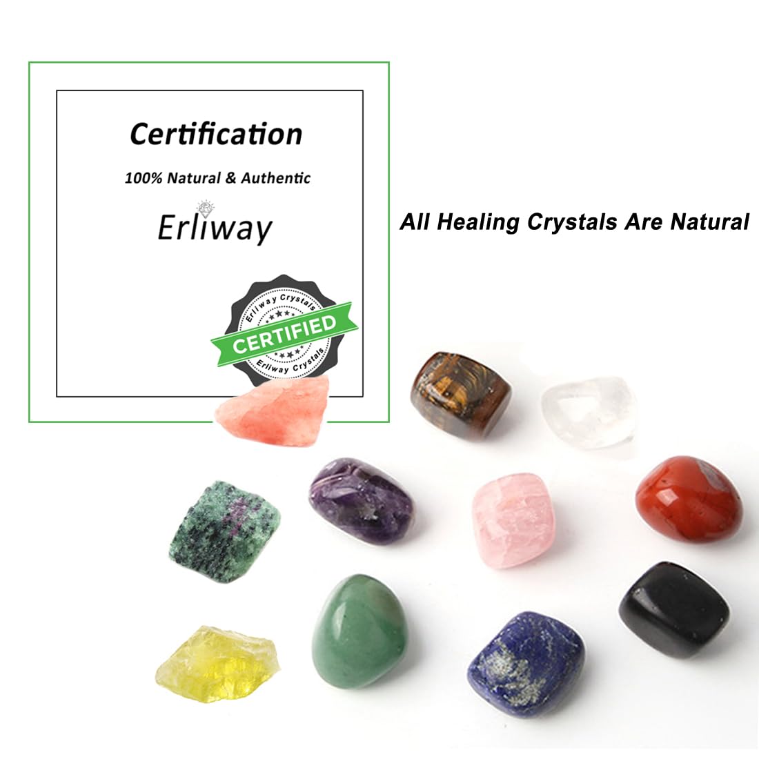Erliway Red Obsidian Healing Crystal Stones, 1.25-2.0" Large Reiki Healing Gemstones Natural Tumbled Polished Stones for Energy Witchcraft Therapy Meditation