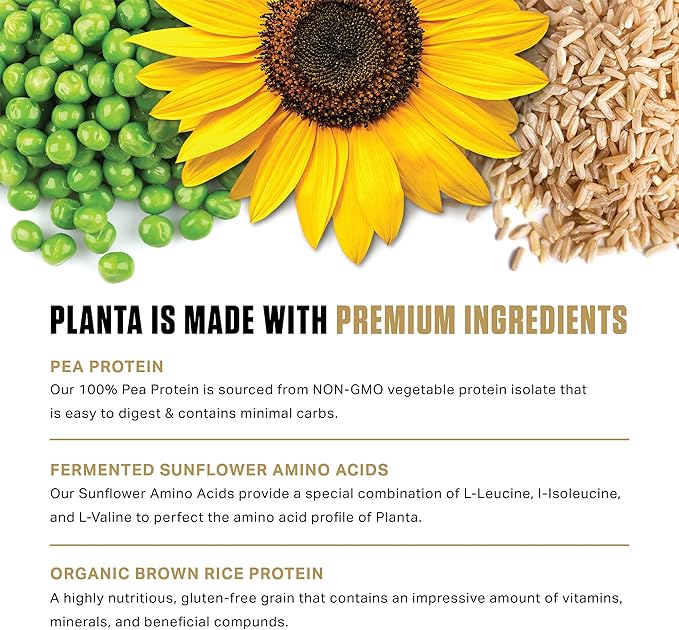 Ambrosia Planta - Premium Plant-Based Protein (Peanut Butter Banana)