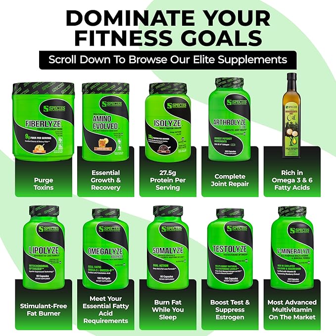 Species Nutrition Isolyze Whey Protein Powder, 100% Whey Isolate for Muscle Building, 27.5g Protein Per Scoop, No Sugar & Low Fat (Vanilla Ice Cream, 22 Servings)