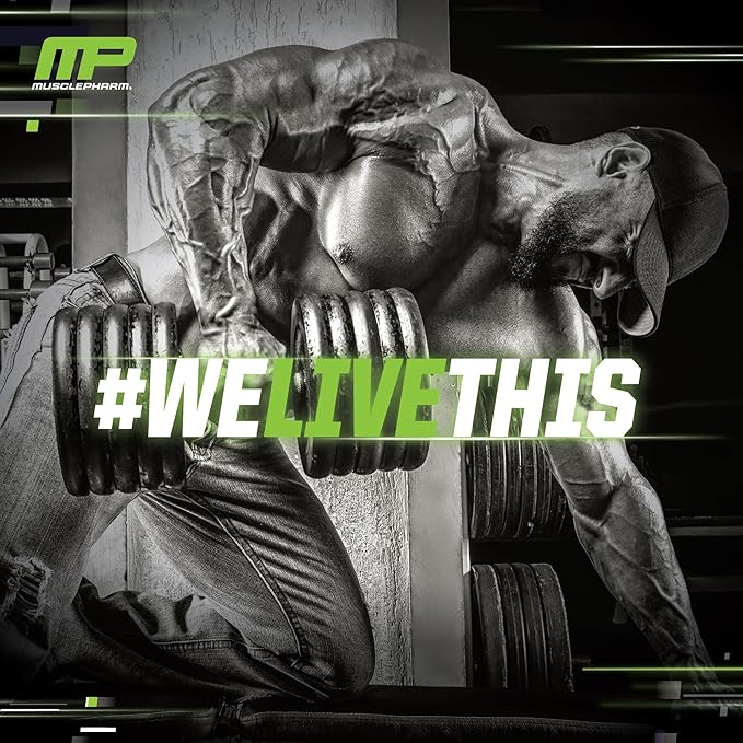 Muscle Pharm Assault Energy & Strength Pre Workout Powder for Men & Women with Beta Alanine, Caffeine, Creatine & Betaine Anhydrous, Pre-Workout Supplements, 30 Servings, Hwachae Melon Flavor