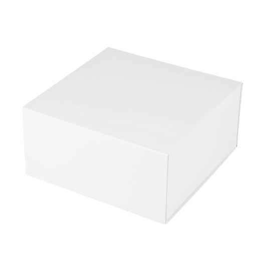 PLINJOY Magnetic Gift Box 15 Pack White Small Gift Box with Lids Closure in Bulk, Luxury Cardboard Gift Boxes for Presents,Bridesmaid Proposal,Packaging for Small Business,Parties,Bulk 8x8x4