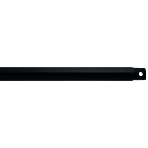 Kichler 360000SBK Accessory Fan Down Rod 12-Inch, Satin Black