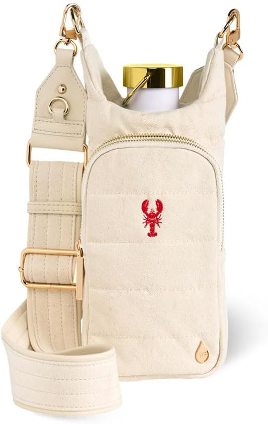 WanderFull® Original HydroBag® Collection, Water Bottle Holder w/Strap & Phone Pocket, Hands-Free Crossbody Water Bottle Bag