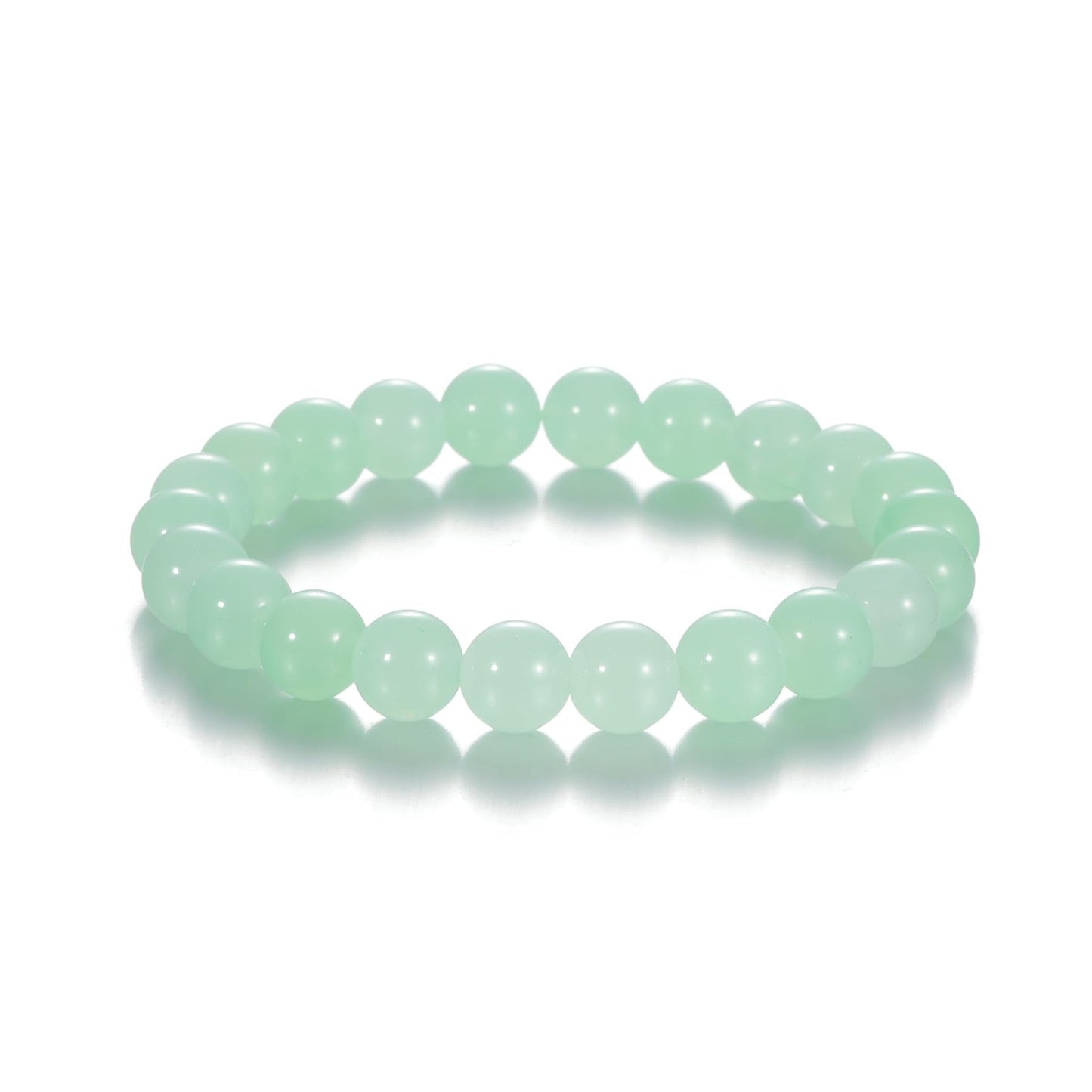 Udolfly Womens Crystal Beaded Bracelets for Women Men Protective Energy Bracelet Natural Gemstone Bead Bracelet 6mm Aventurine