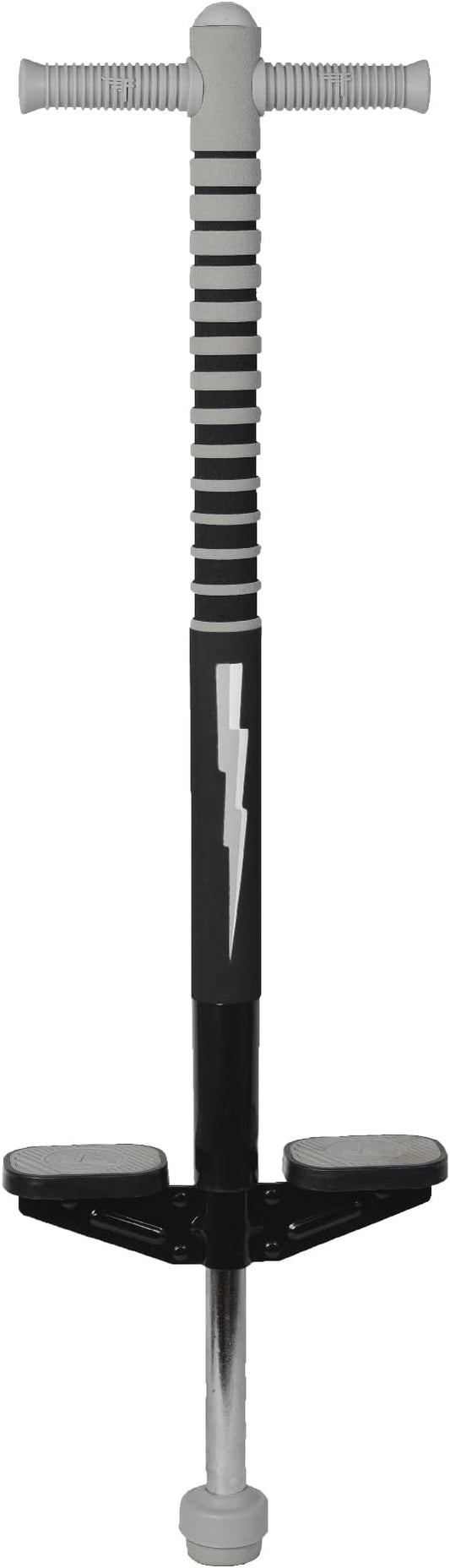 Flybar Maverick 2.0 Foam Pogo Stick for Kids Ages 5 and Up, 40 to 80 Pounds, Outdoor Kids Toys, Rubber Grip, by The Original Pogo Stick Company (Black Lightning)