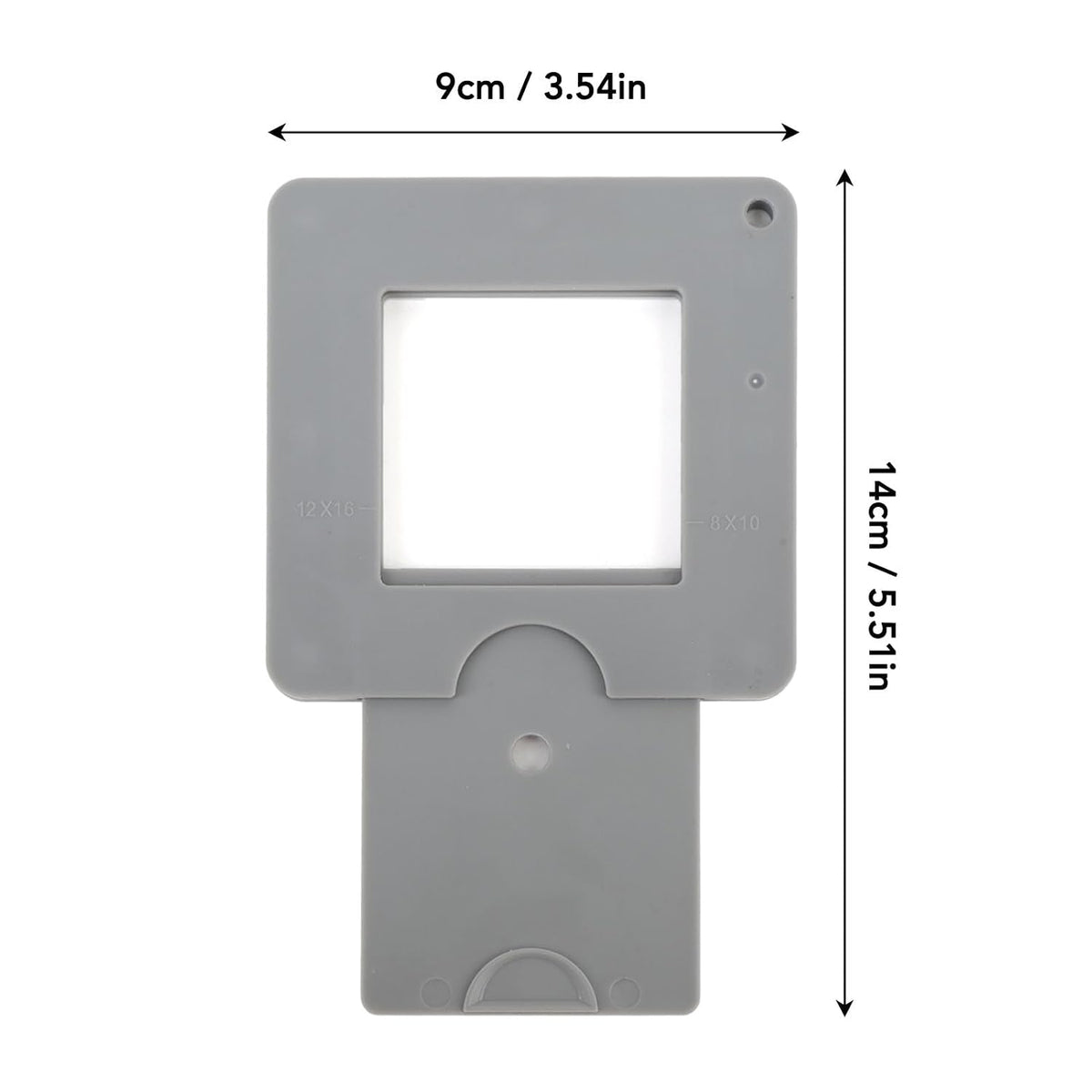 Yosoo Adjustable Viewfinder, Adjustable Sliding Mechanism for Photography Architecture Landscape Plastic Material