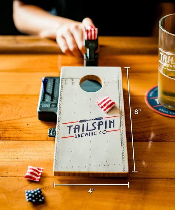 ACA American Cornhole Association Table Top Mini Cornhole Game Set