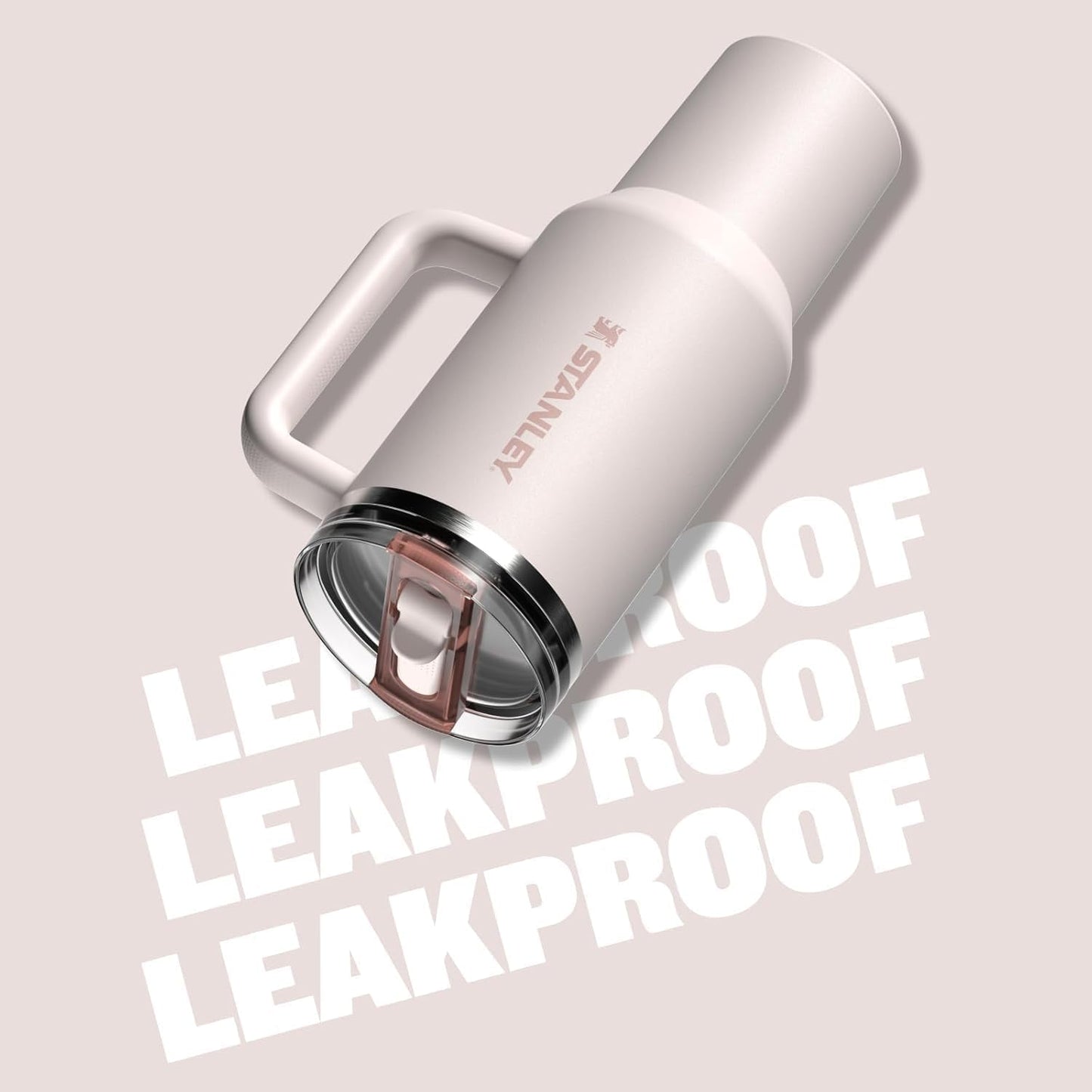 STANLEY Quencher ProTour Tumbler - Leakproof Lid & Built-In Straw | Insulated Stainless Steel | BPA-Free