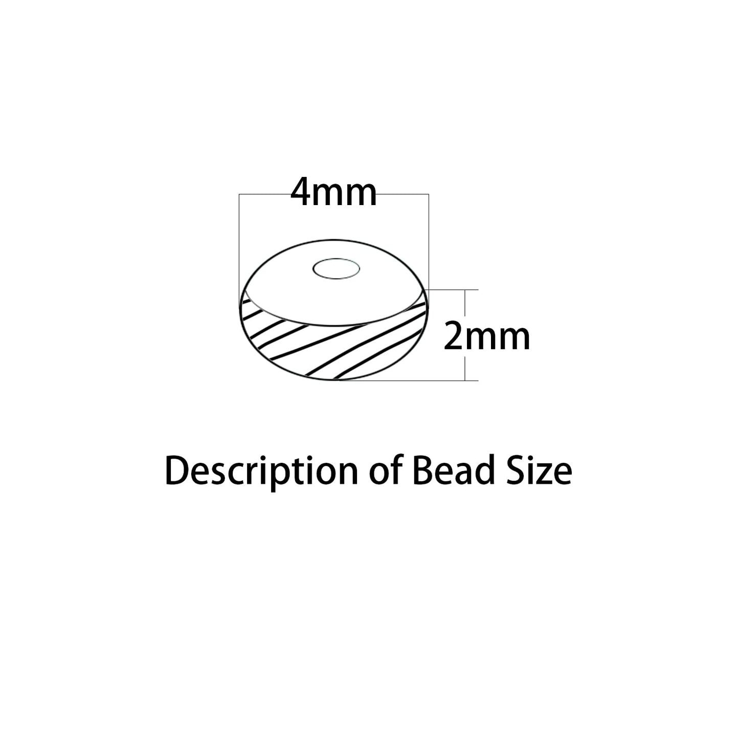 2x4MM 150PCS Turquoise Tube Rondelle Abacus Disk Spacer Loose Beads for Jewelry Making