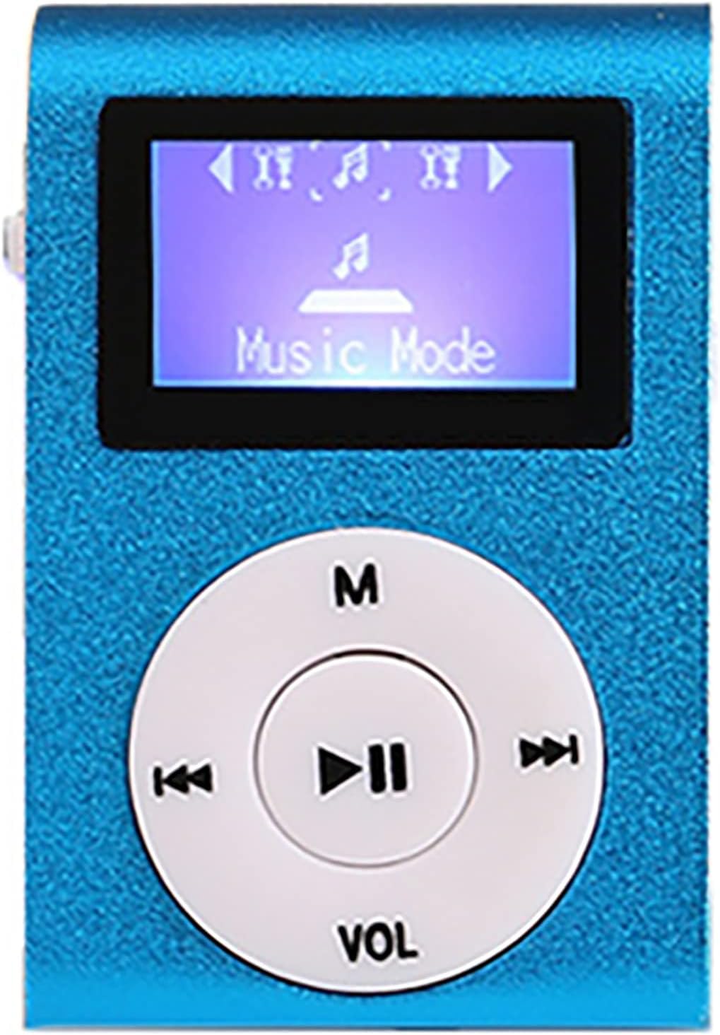 Yoidesu MP3 Mini Player, Portable Music Player with Metal Shell, Lavalier Design, Digital HiFi Audio Player for Kids