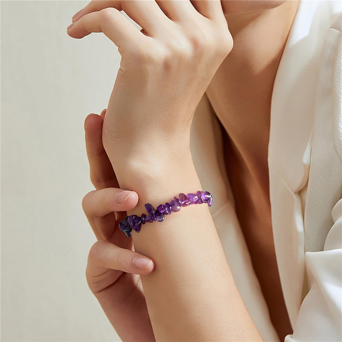 Lapis Lazuli Bracelet for Men Women 8mm Lapis Lazuli Crystal Bracelet Raw Gemstone Bracelets Blue Bracelets Natural Stone Bracelet Lapis Lazuli Jewelry for Women