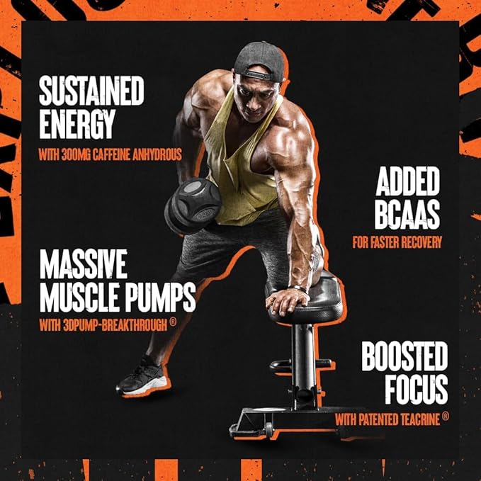 Animal Primal Muscle Hydration + Preworkout Powder ??Contains Beta Alanine, 3DPump, Caffeine & Electrolytes ??Improves Energy, Focus, Endurance & Absorption ??New Dragon Berry Flavor, 16.9 oz