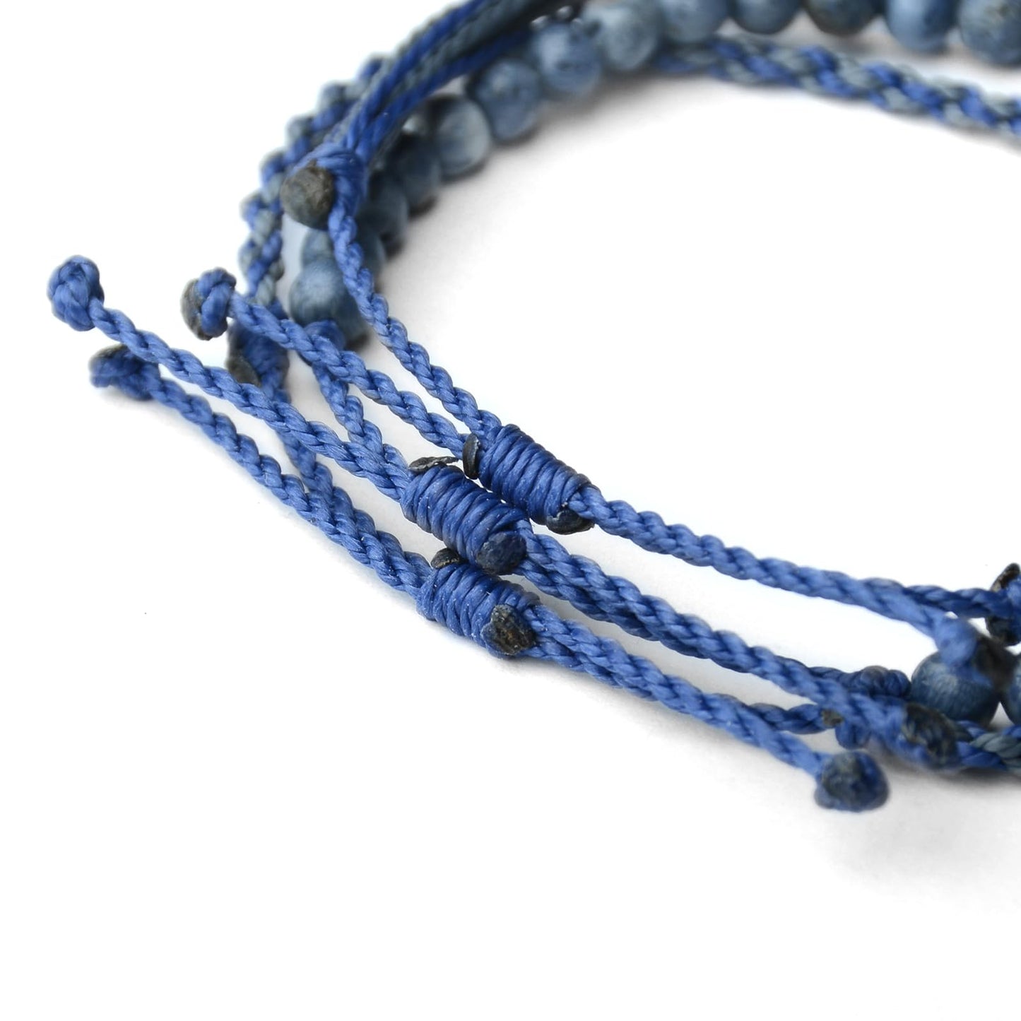 Handmade Natural Stone Beaded Healing Bracelet Gift for Men Adjustable Rope String Bracelet (coral fossil, Adjustable)