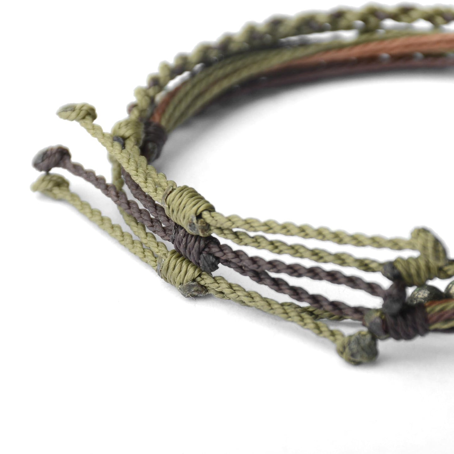 Handmade Natural Stone Beaded Healing Bracelet Gift for Men Adjustable Rope String Bracelet (iron-pyrite, Adjustable)