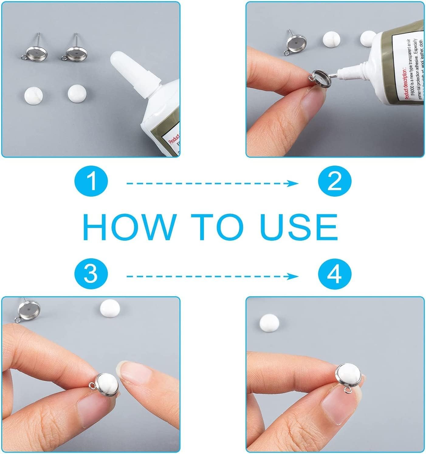 20pcs 12mm Natural Stone No Hole Black Labradorite Semicircle Smooth Cabochons Beads Healing Chakra Crystal Stone Bead for Jewelry Making Rings Earrings Necklace Bracelet DIY Crafts