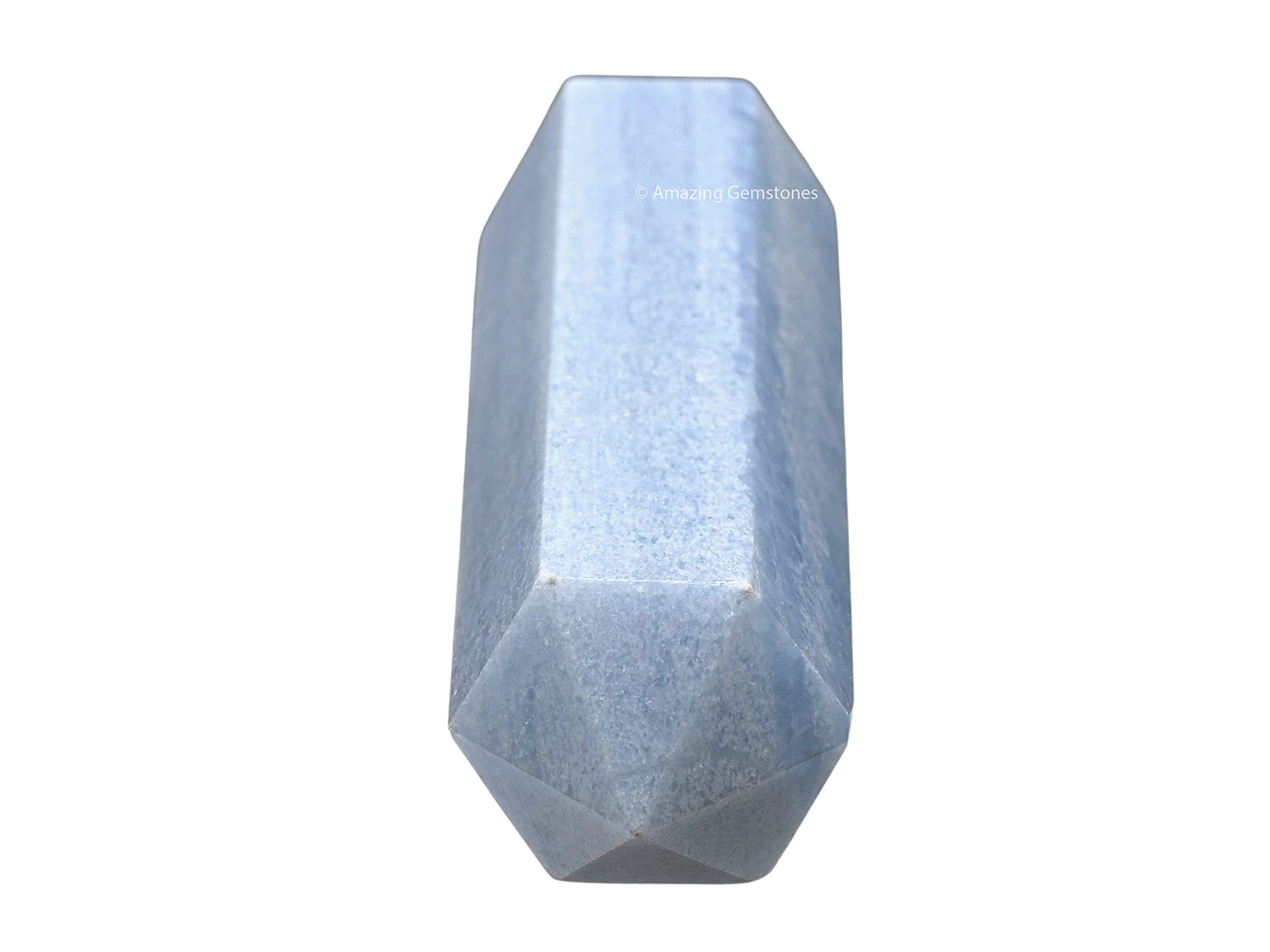 Amazing Gemstone Large Blue Calcite Celestite Crystal Towers ~ Natural Healing Crystal Point Obelisk for Reiki Healing and Crystal Grid (5.5 to 6 INCH)