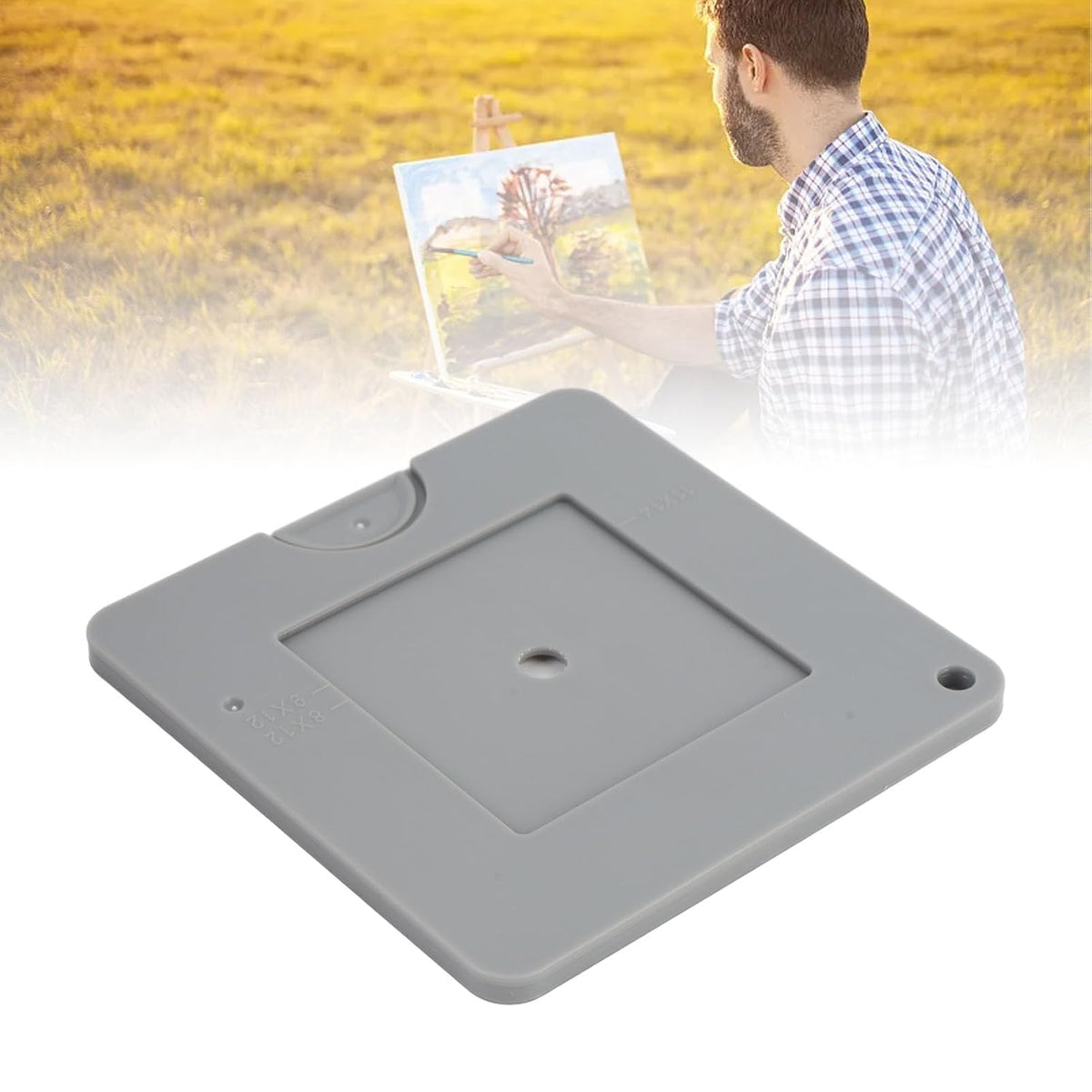 Yosoo Adjustable Viewfinder, Adjustable Sliding Mechanism for Photography Architecture Landscape Plastic Material