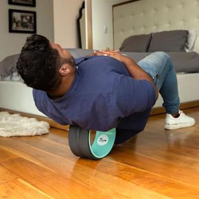 Chirp Wheel+ Foam Roller for Back Pain Relief, Muscle Therapy, and Deep Tissue Massage 6" and 12" Inch