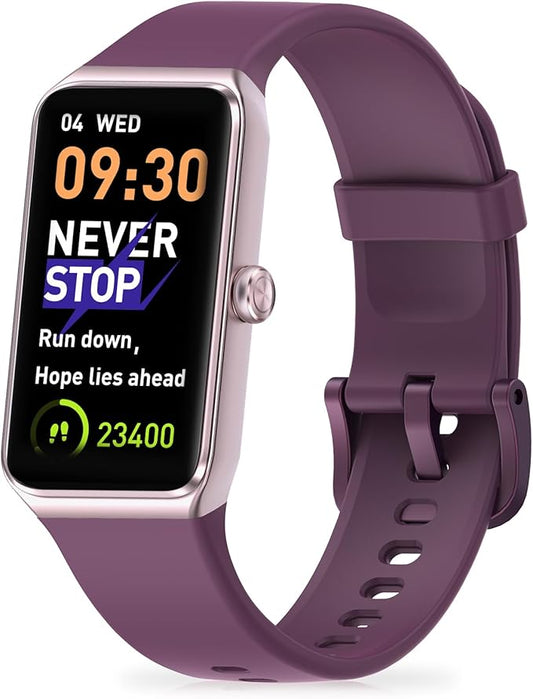 Fitness Tracker with Step Counter/Calories/Stopwatch, Activity Tracker, Health Tracker with Heart Rate Monitor, Sleep Tracker,1.47 Touch Color Screen, Pedometer Watch for Women Men