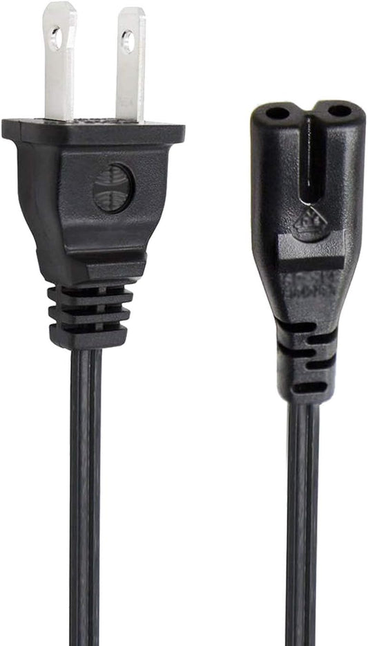 Saireed 8ft HT-S40R S100F HT-S100F HT-G700 2 C7 Power Cord Replacement for Sony Soundbar Prong IEC AC Power Cord Cable