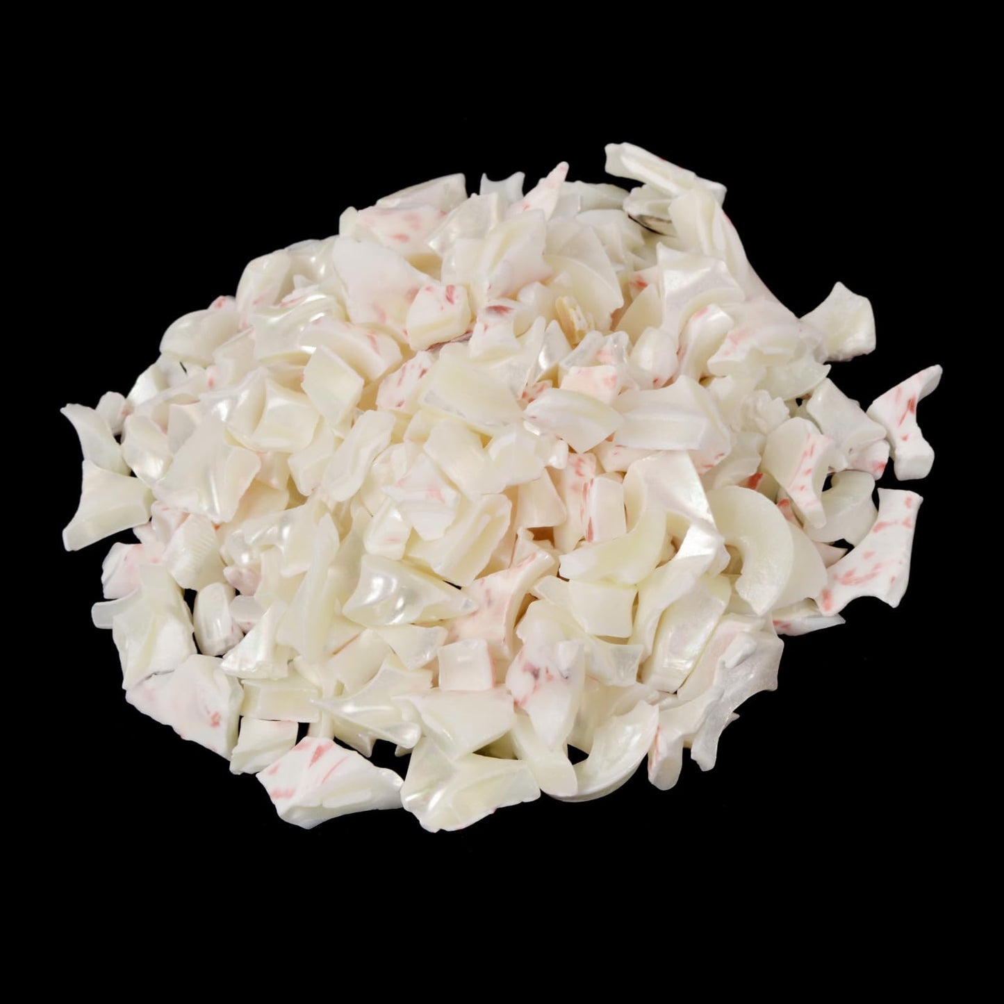 White Shell Chips Crushed Tumbled Stone Crystal Healing Embellishments 100 grams