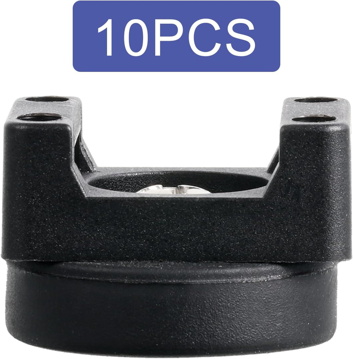 Yookeer Magnetic Zip Tie Mount Base Black Magnetic Cable Clips Wire Holder Multipurpose Cable Ties Management Base