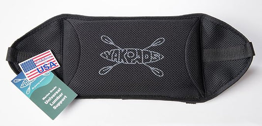 Lumbar Cushioned Seat Pad, Gel Seat Pad for Kayaks, Portable Seat Cushion for Outdoor Watersports and Recreation - Cascade Creek (Lumbar)