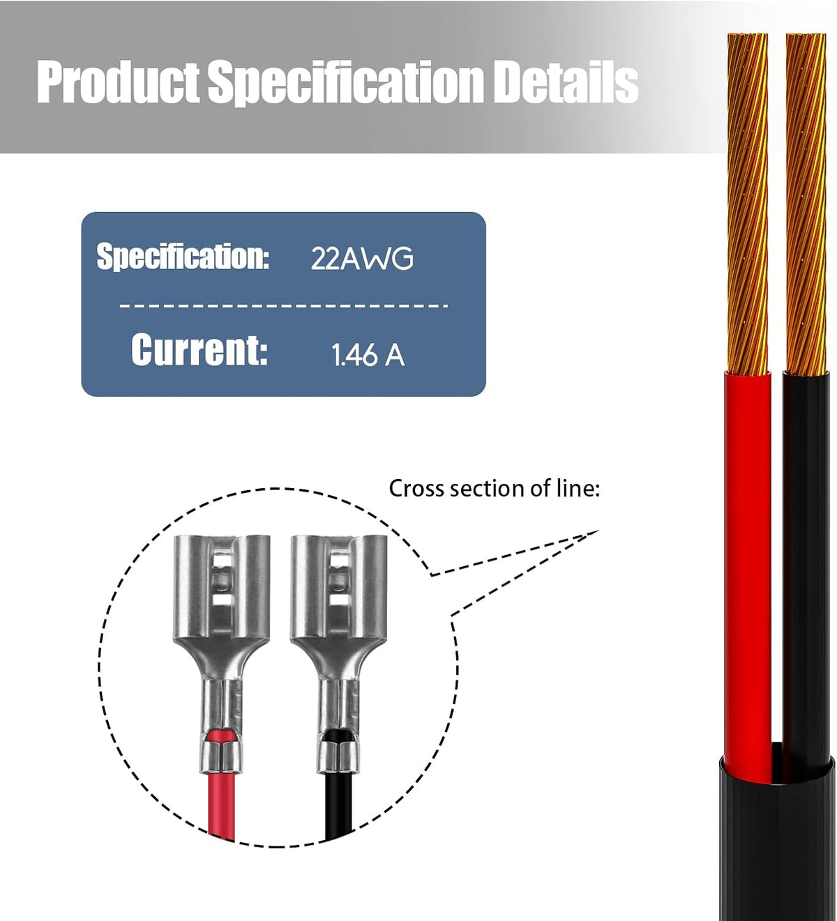 Yoizyfree 4.0x1.7mm 4.0x1.7mm Trail Camera Power Cord, DC External Power Cable Compatible with Tactacam Reveal X, XB