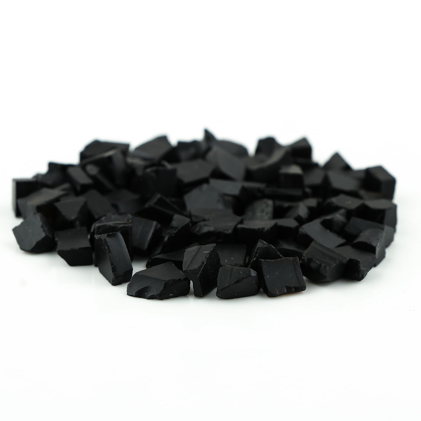 ColouredRocks (50 carats.) BLACK ONYX (7-8 pcs.) (10-15 mm.) Raw Crystals, Rough Stones, Rough Gemstones, Jewelry Making Supply, Cabbing, Polishing, Cutting, DIY, Crafts