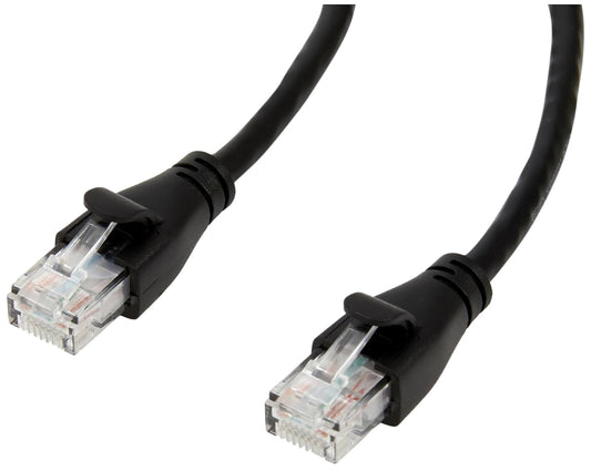 RJ45 Cat-6 1Gpbs 5-Foot, 5-Pack Amazon Basics Ethernet Patch Internet Cable, Transfer Speed, Gold-Plated Connectors
