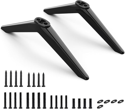 Rimous 32 inch (1080P) UN32J5205AF TV Stand Compatible with Samsung Class FHD Smart LED TVs, TV Stand Legs Only
