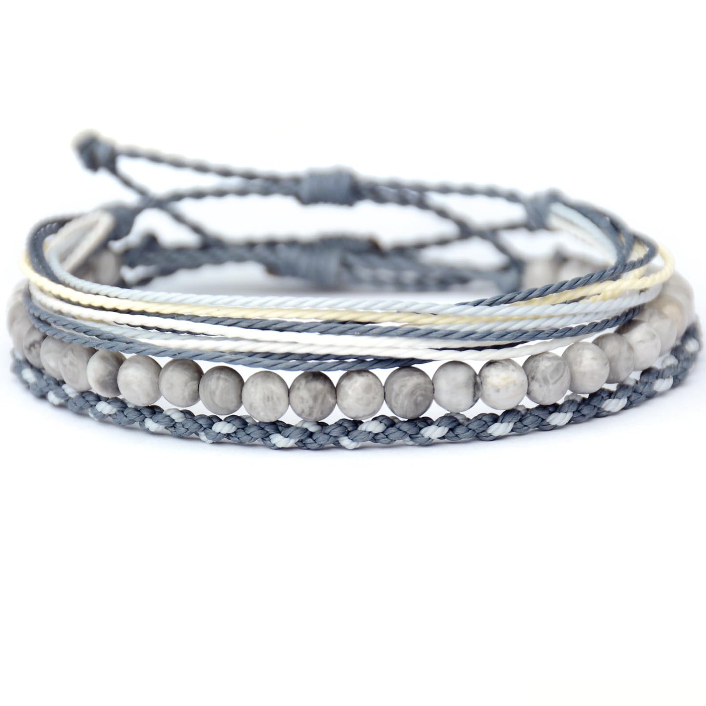 Handmade Natural Stone Beaded Healing Bracelet Gift for Men Adjustable Rope String Bracelet (picasso jasper, Adjustable)