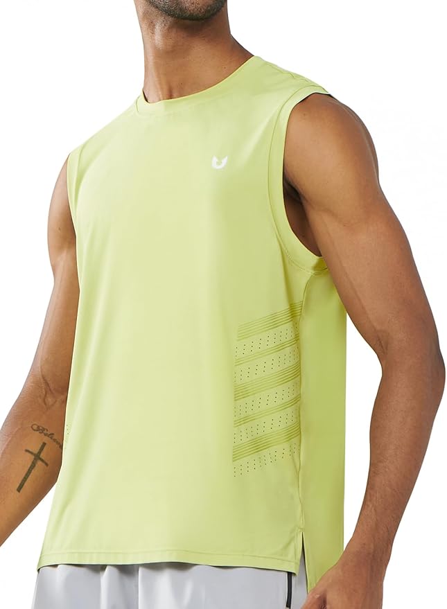 NORTHYARD Men's Athletic Workout Tank Top Running Gym Sleeveless Shirts Quick Dry Lightweight Training Sport Muscle Tank