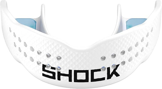 Shock Doctor Sports Mouth Guard, Breathable Low Profile Custom Fit, Basketball, Football, Lacrosse, Hockey & More