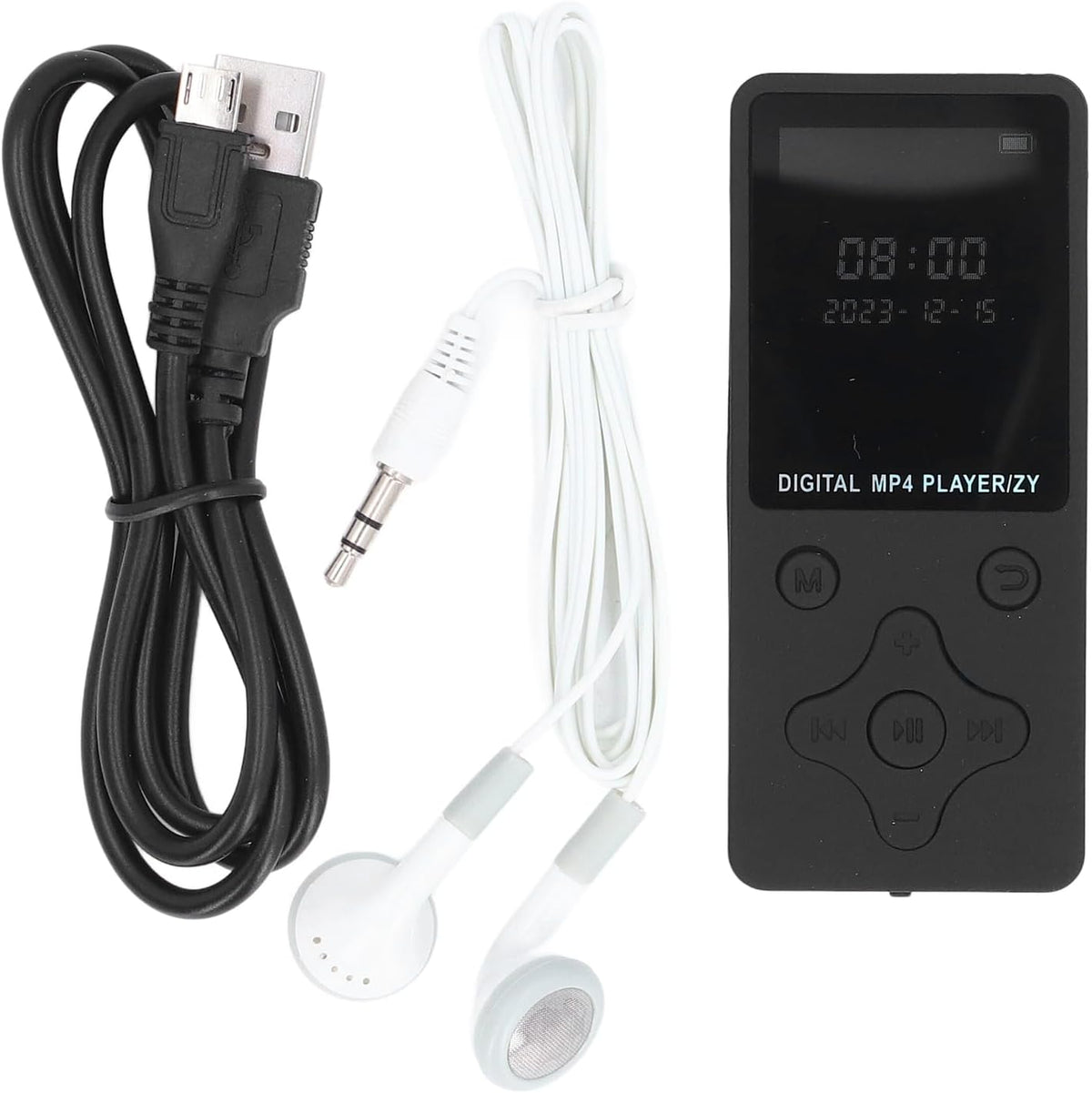Yoidesu 64GB MP4 MP3 5.0, 1.8 Inch MP4 180mAh MP3 Player with Bluetooth HD Screen for Android, Portable Streaming Music