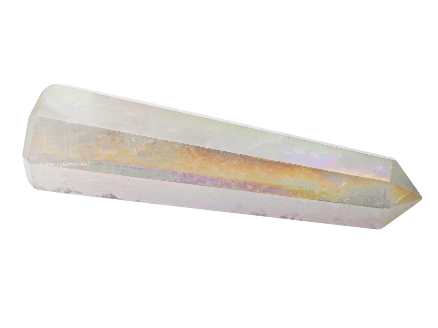 Amazing Gemstone Angel Aura Quartz Crystal Towers ~ Natural Healing Crystal Point Obelisk for Reiki Healing and Crystal Grid (3" to 4" INCH)