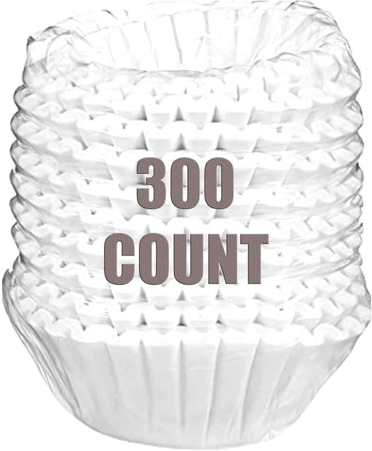 Skiennix Coffee Filters - 8/12-Cup Size, 300 Count for Perfect Brewing Every Time