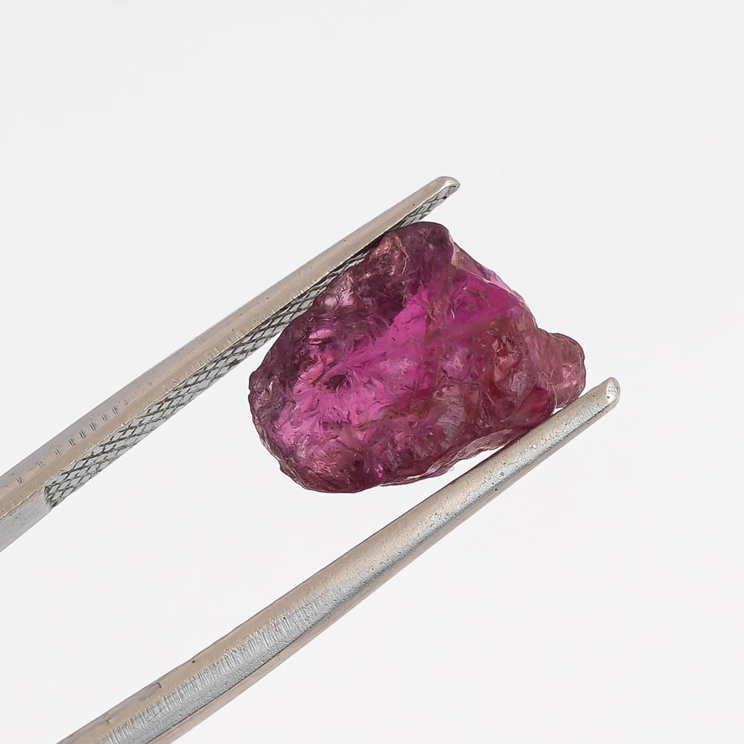 CRYSTALINES 5pcs, Wholesale Natural Raw Rhodolite Garnet Gemstone, Untreated Rough Stone, Bulk Loose Supplies, DIY Jewelry Making, Healing Crystals, Wire Wrapping, January Birthstone, Gem Collection