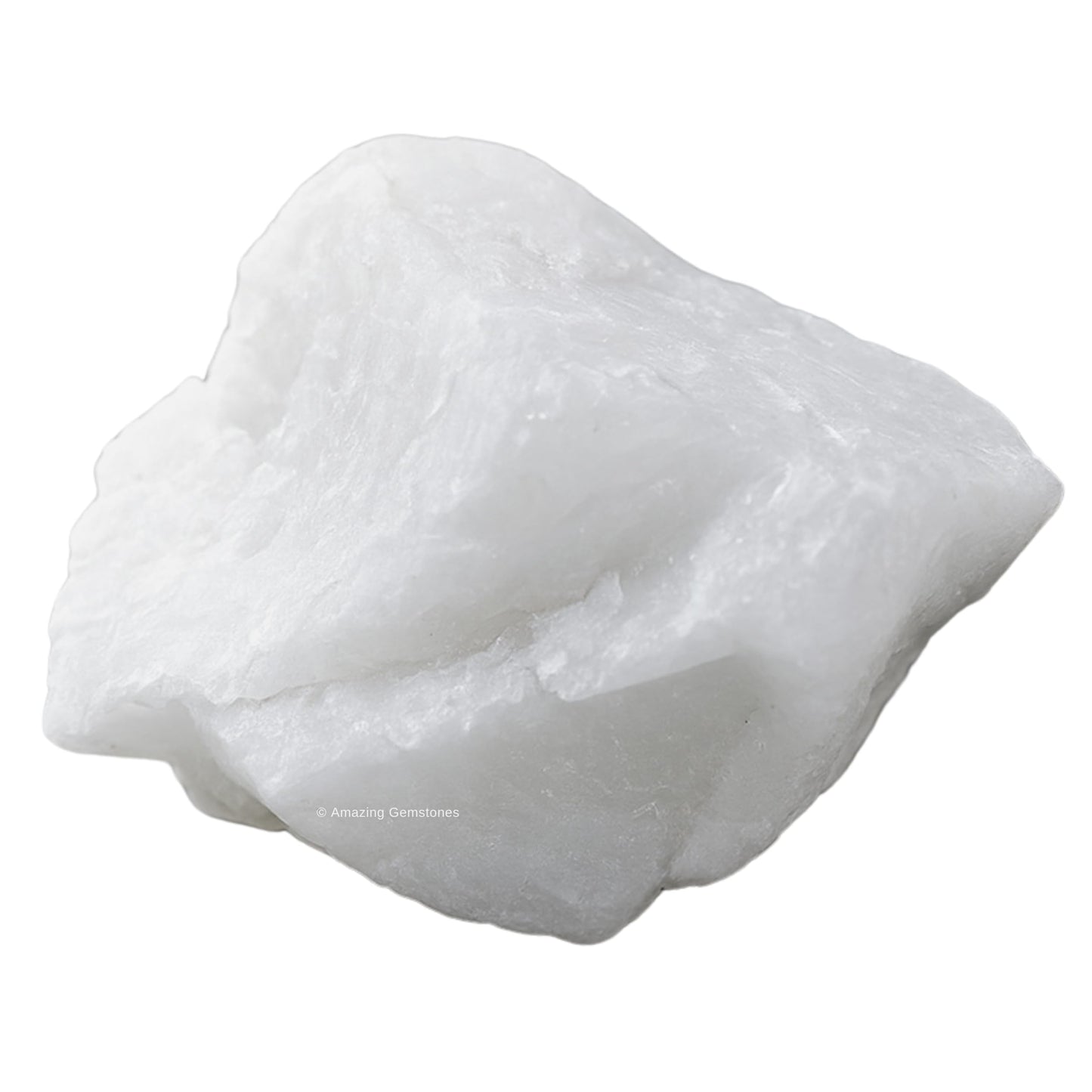 Amazing Gemstone Snow Quartz Raw Crystals and Healing Stones, Natural Rocks for Tumbling - DIY Raw Stones and Crystals, 2 Pieces