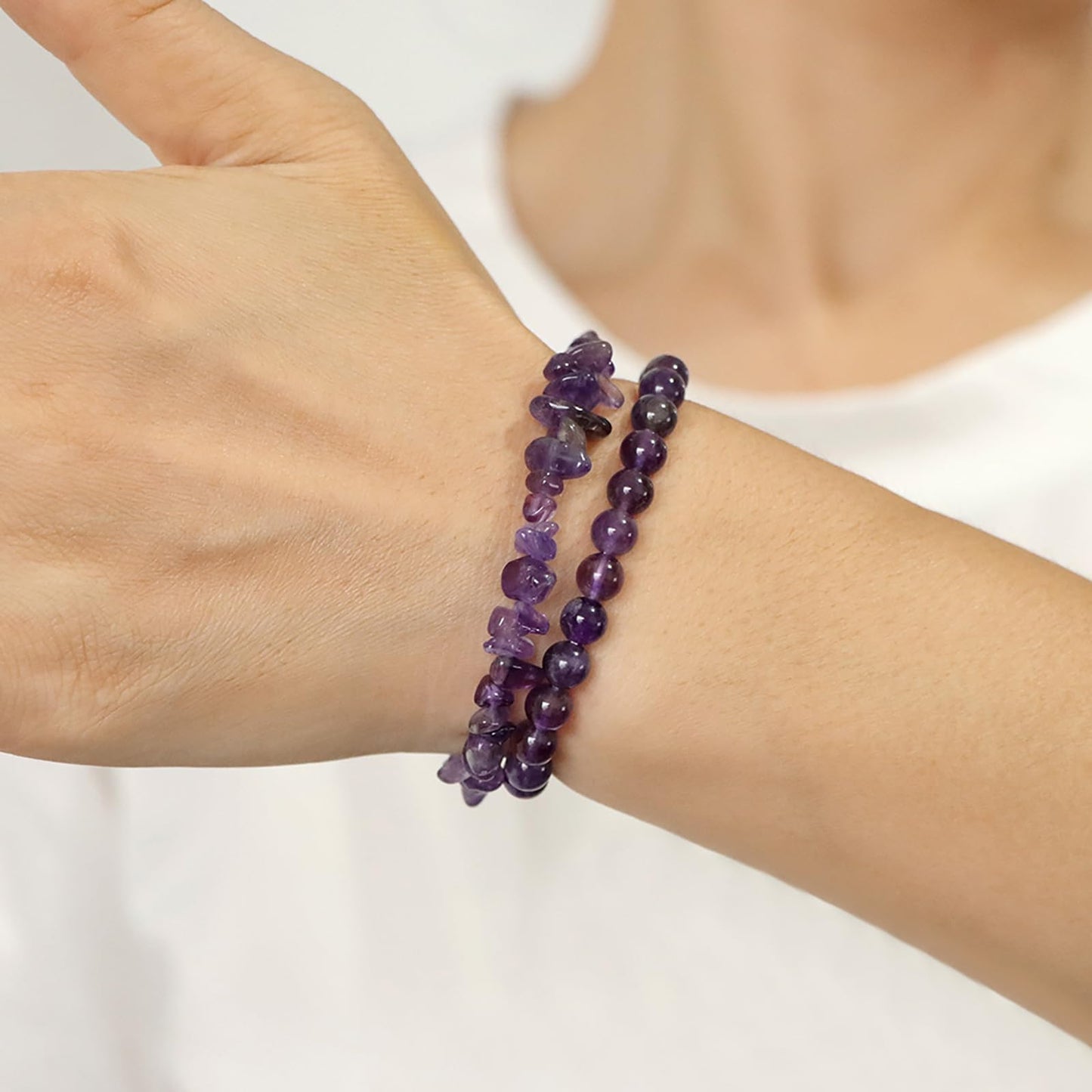 2Pcs Prehnite Bracelet for Women 6mm Handmade Adjustable Prehnite Beaded Bracelet Natural Stone Gemstone Bracelets Prehnite Crystal Bracelet Healing Crystal Bracelet Prehnite Jewelry for Women Men