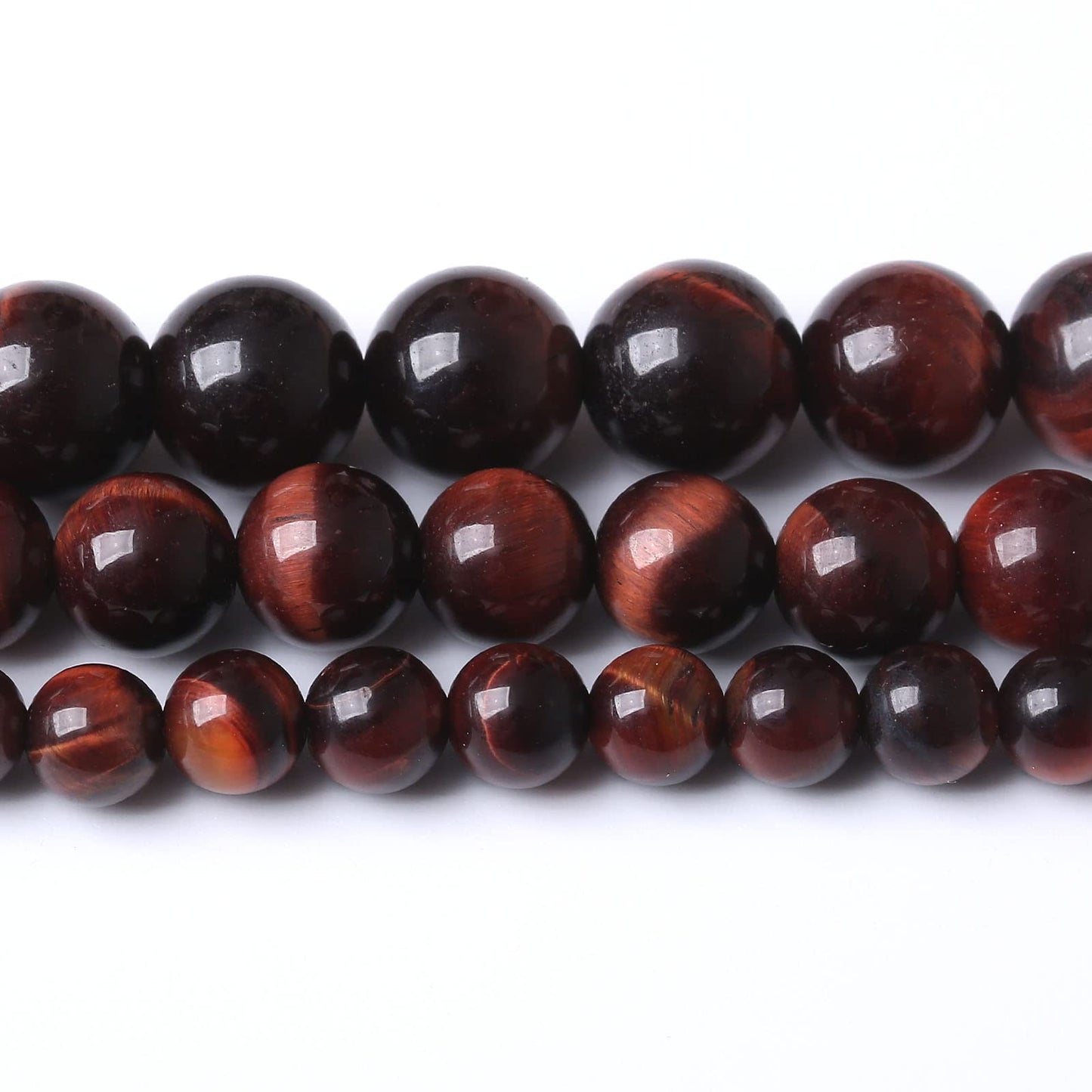 60PCS 6MM AAA Rose Red Tiger Eye Stone Beads Natural Gemstone Bead Crystal Healing Energy Jewelry Making DIY 15 inches