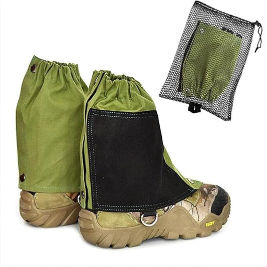 Waterproof Gators for Hiking Boots and Shoes Lightweight Adjustable Leg Gaiters for Men Women Gaiters for Hiking Snowshoeing