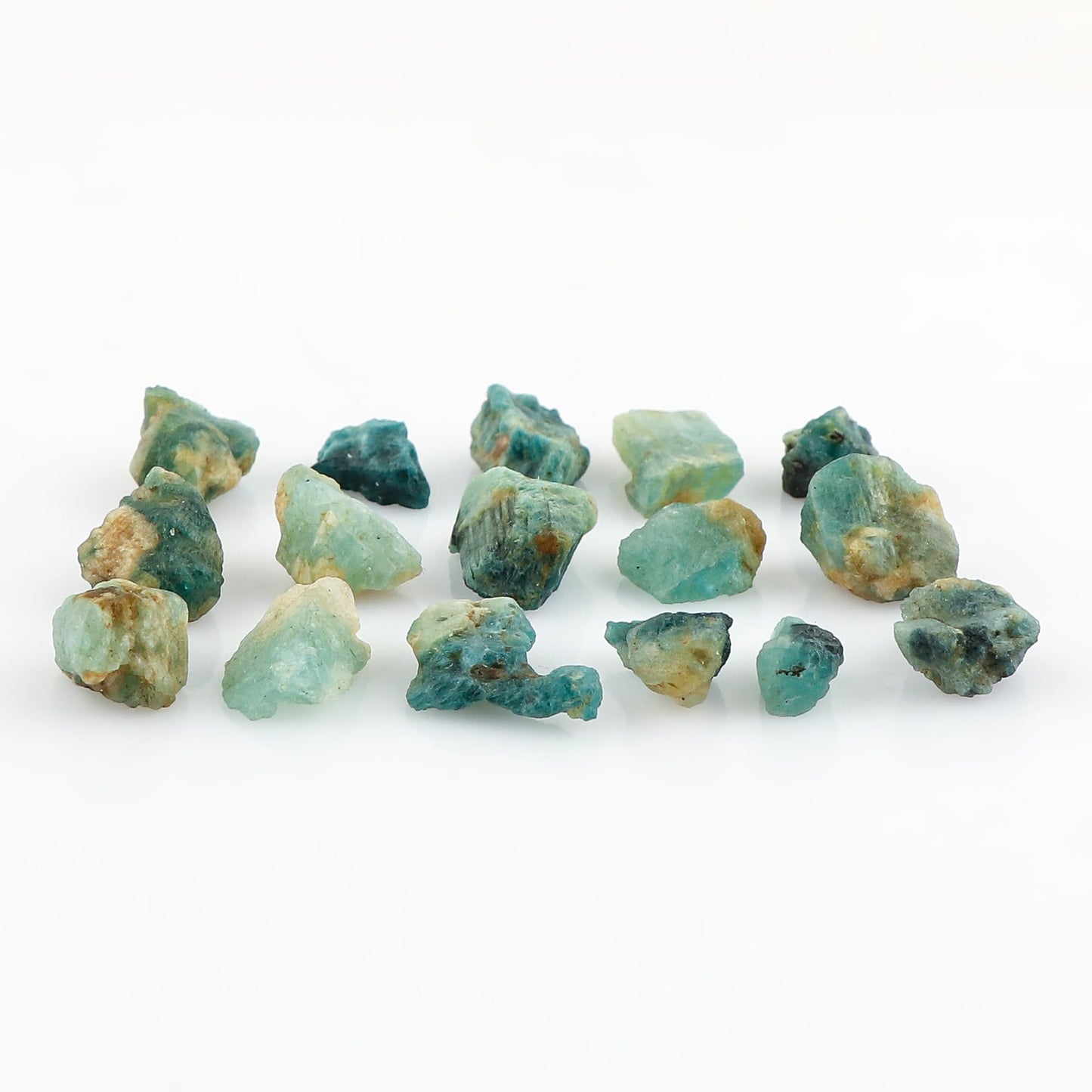 CRYSTALINES 100cts Wholesale Natural Raw Grandidierite Gemstone, Untreated Rough Stone, Bulk Loose Supplies, DIY Crafts-Jewelry Making, Healing Crystals, Wire Wrapping, Gem Collection, 16-18pcs