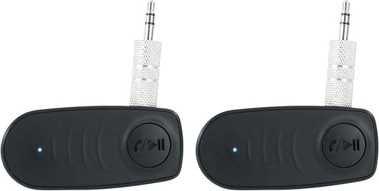 Rockville (2), 5.0, 35ft BT-Link Bluetooth Adapters Aux to Bluetooth Wireless Sync, DSP Audio, Range, Perfect for Home