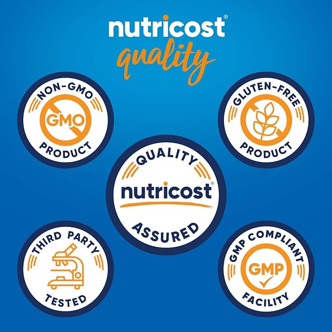 Nutricost Whey Protein Isolate 2 LB Churro Flavored - GMO-Free, Gluten-Free