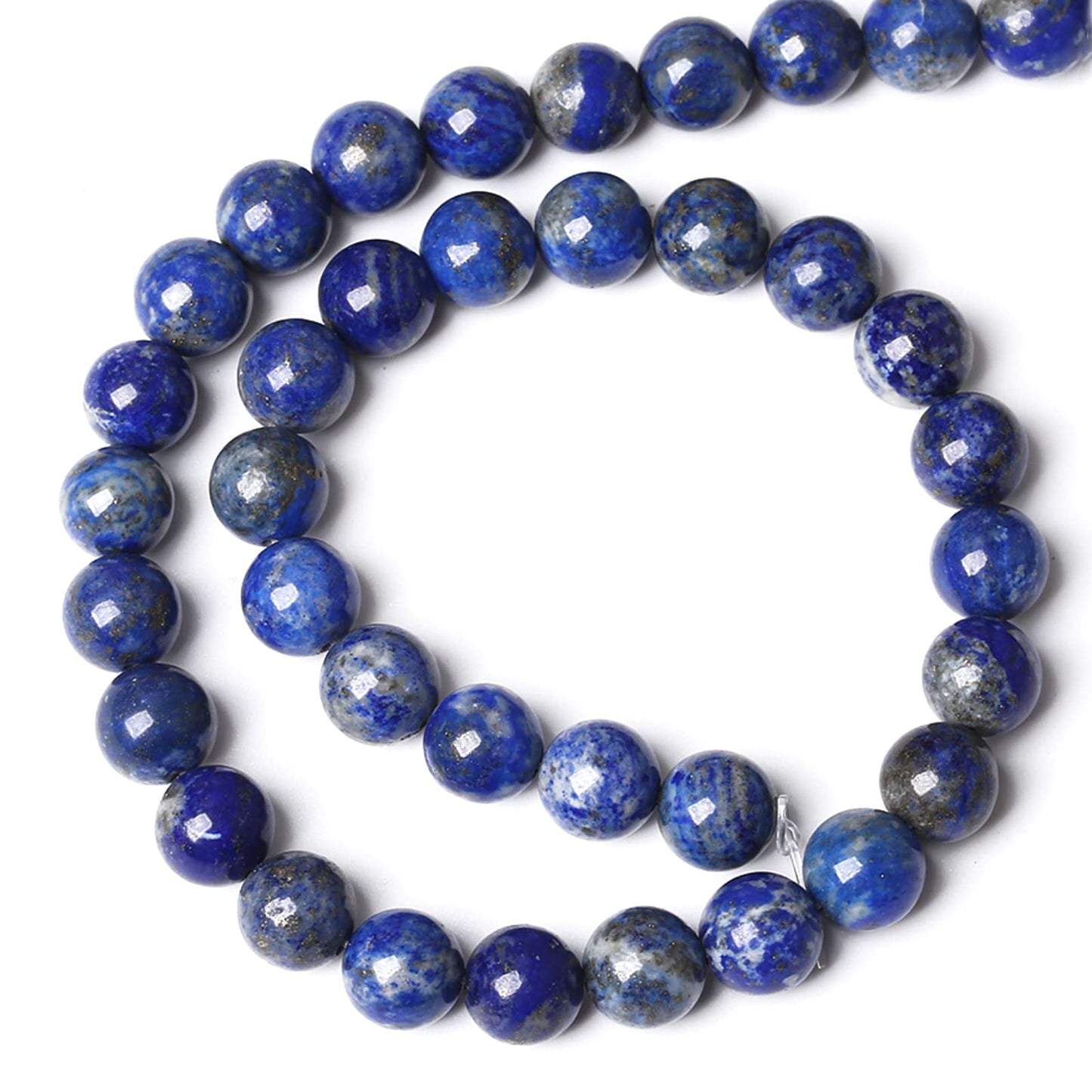 12MM 30PCS Natural Stone Blue Lapis Lazuli A Grade Gemstone Beads for Jewelry Making DIY Bracelet Crystal 1 Strand
