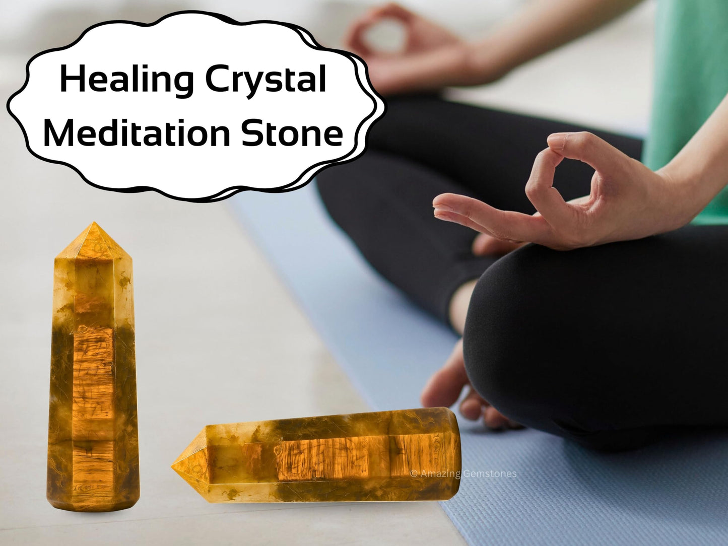 Amazing Gemstone Nellite Crystal Towers ~ Natural Healing Crystal Point Obelisk for Reiki Healing and Crystal Grid (3" to 4" INCH)