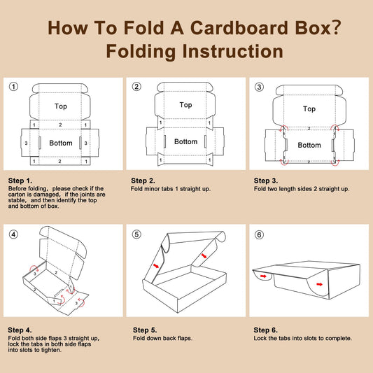 Hguba 12x9x4 Inches Shipping Boxes Set of 25, White Corrugated Cardboard Box, Mailer Boxes for Small Business