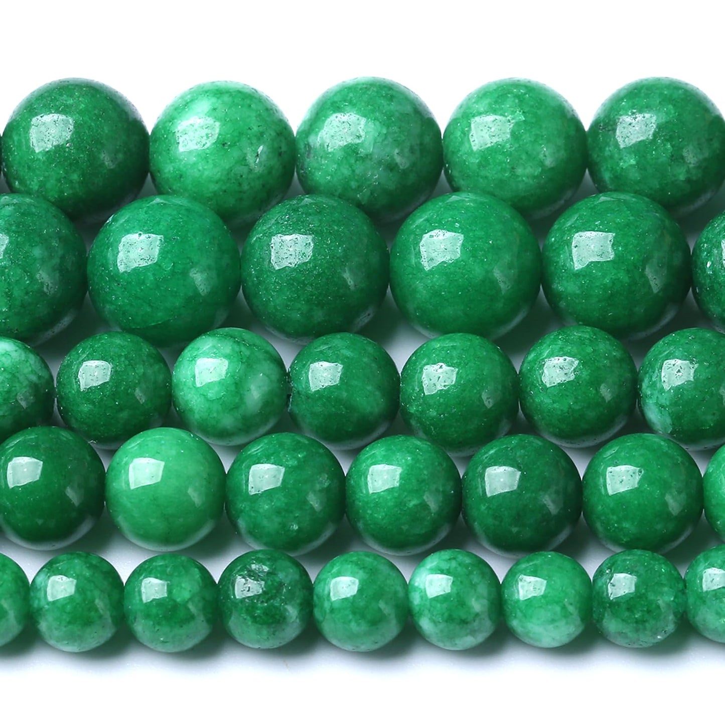 12MM Blackish Green Cloudy Chalcedony Stone Beads Round Loose Beads for Jewelry Making Bracelet Necklace 32pcs 15"
